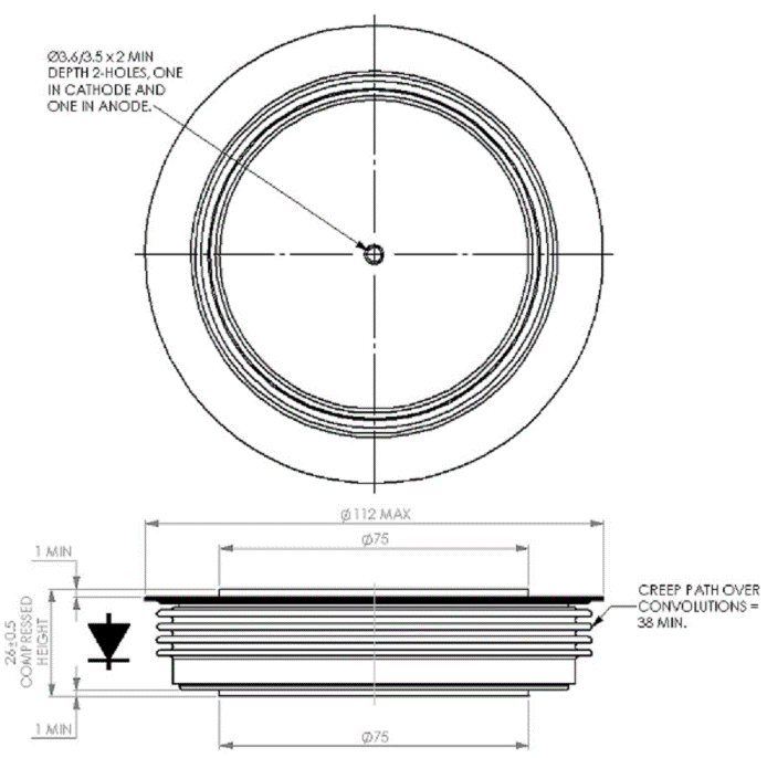 Littelfuse/IXYS W6672TJ320 for sale