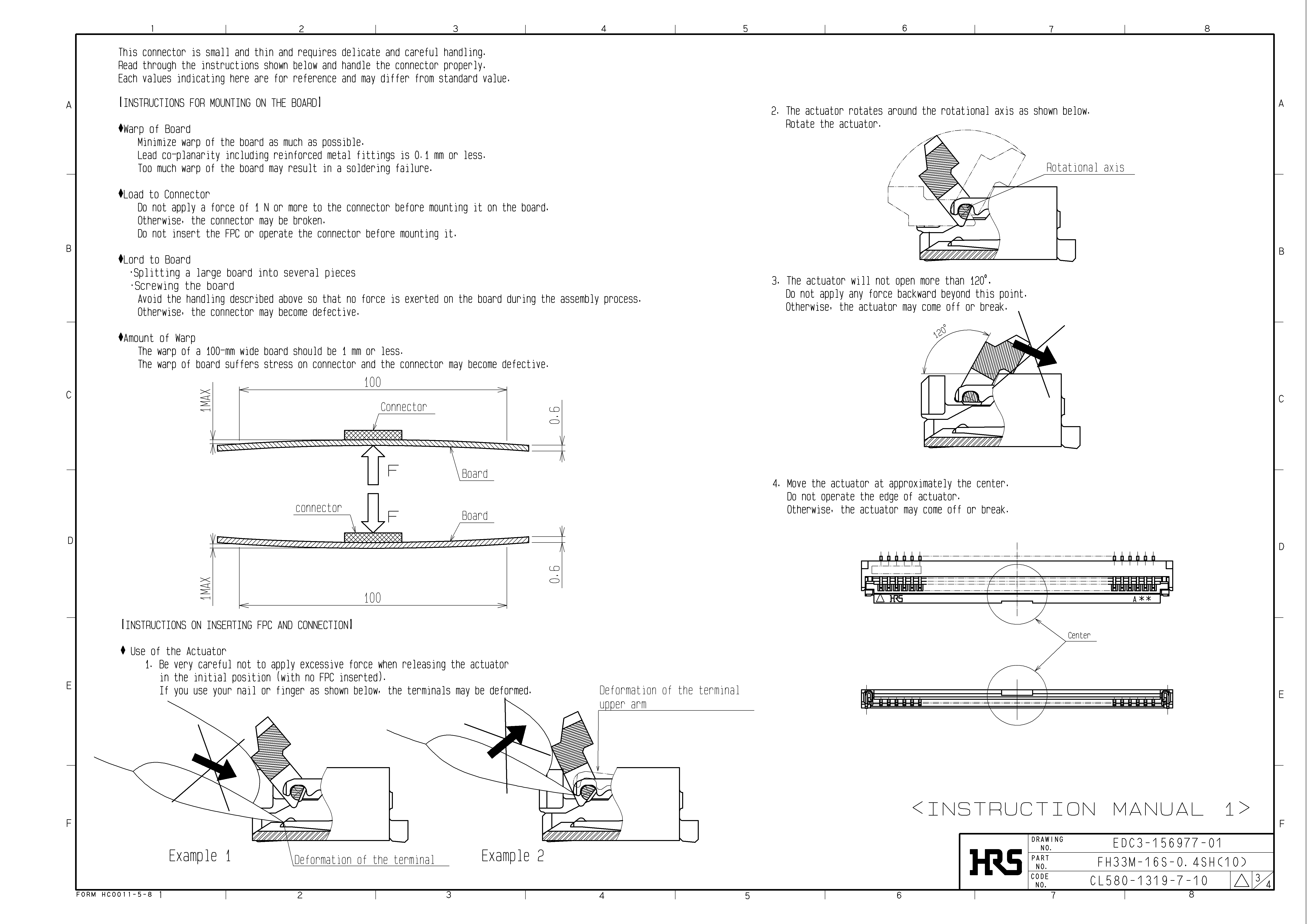 HRS FH33M-16S-0.4SH(10) for sale