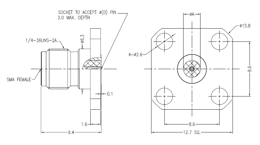 Bulgin RFSMAA2PCEE for sale