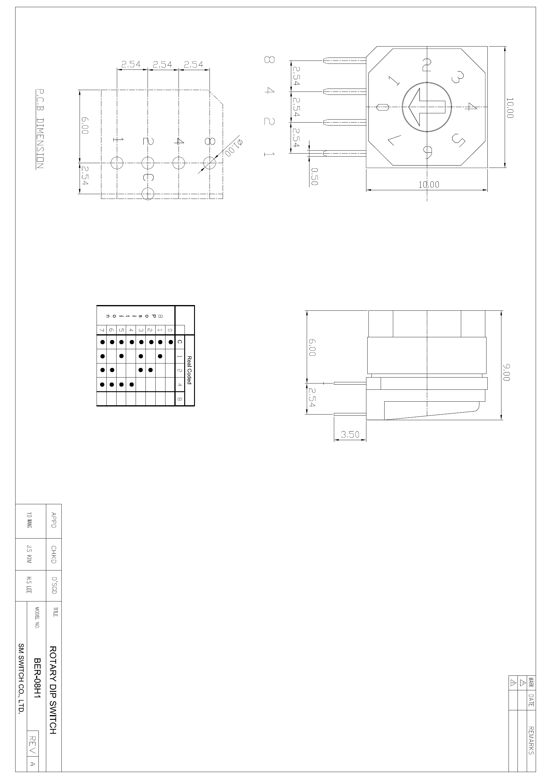 SM Switch BER-08H1 for sale
