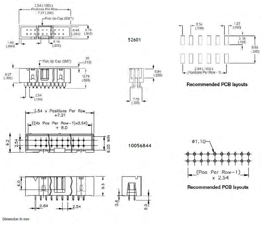 Amphenol 52601-S10-6LF for sale