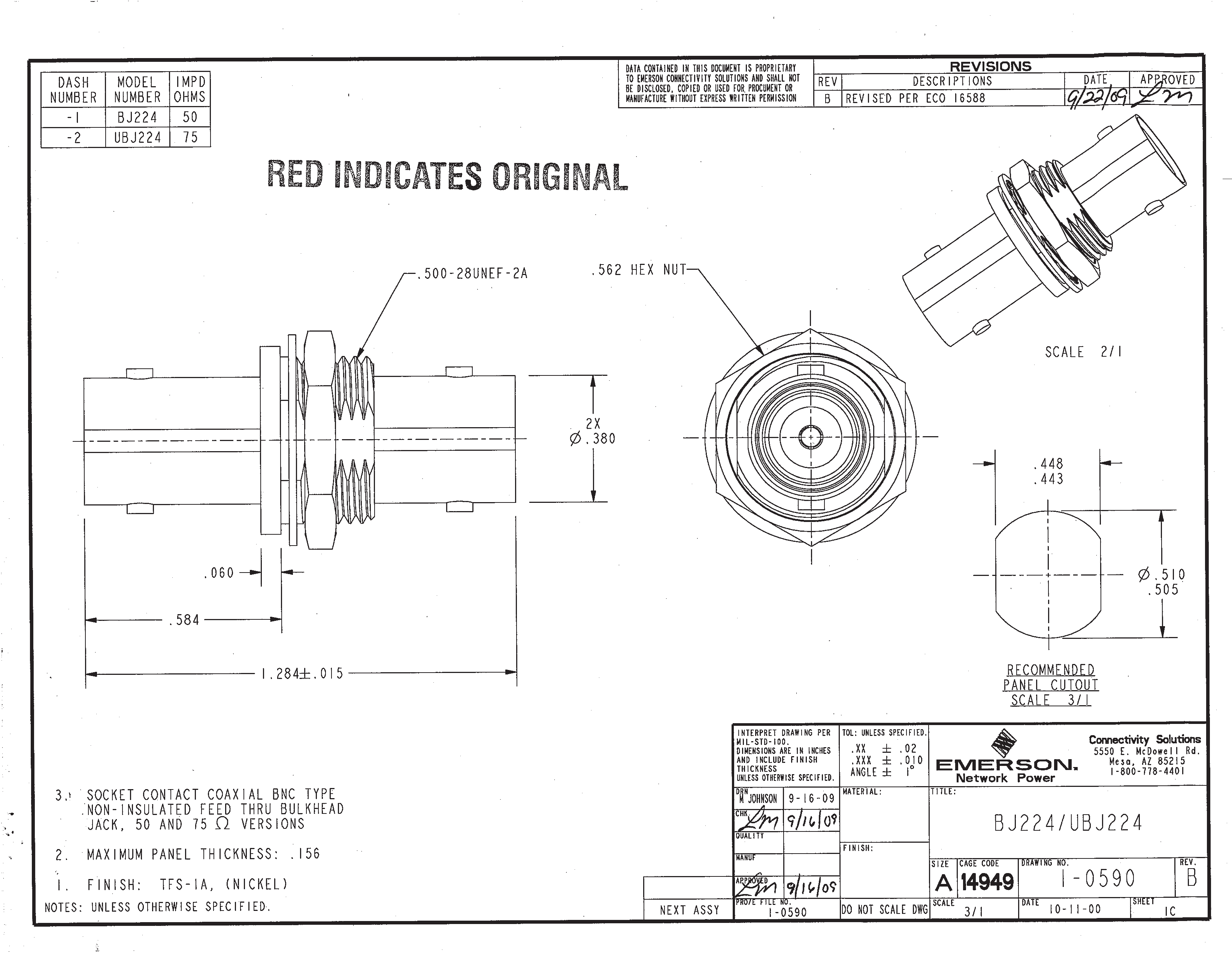 Bel Fuse BJ224 for sale