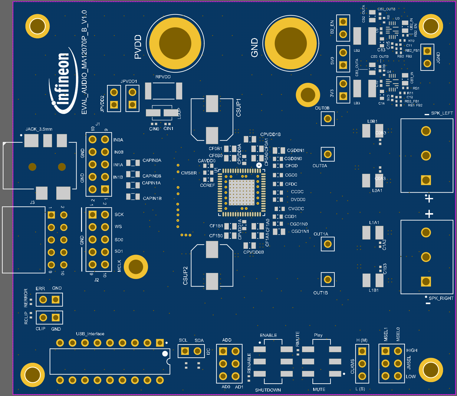 Infineon EVALAUDIOMA12070PBTOBO1 for sale