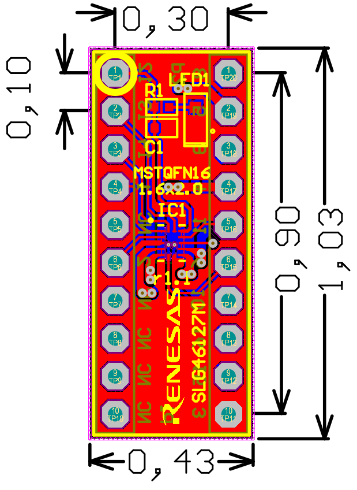 RENESAS SLG46127M-DIP for sale