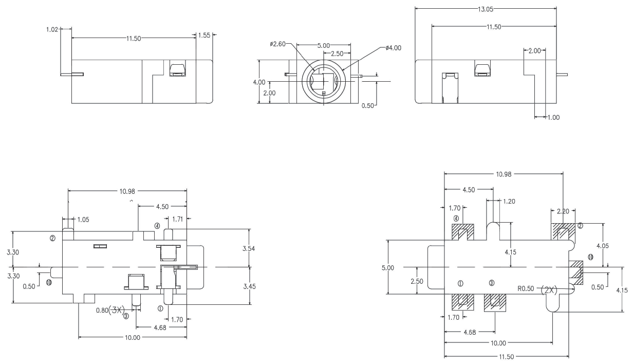 CUI SJ2-25773B-SMT-TR for sale