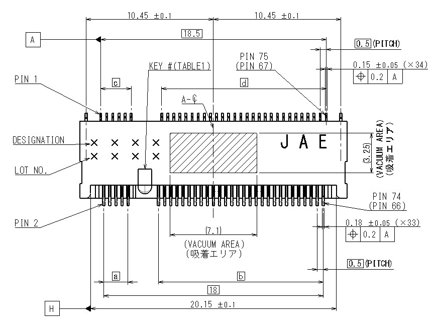 JAE Electronics SM3ZS067U215ABR1500 for sale