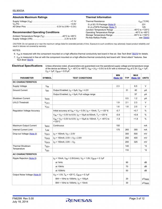 RENESAS ISL9003AIENZ-T index 3