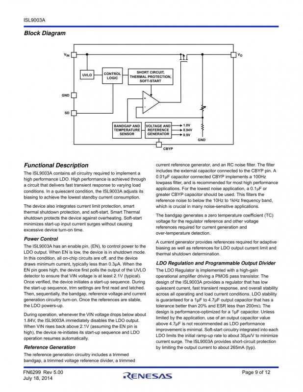 RENESAS ISL9003AIENZ-T index 9