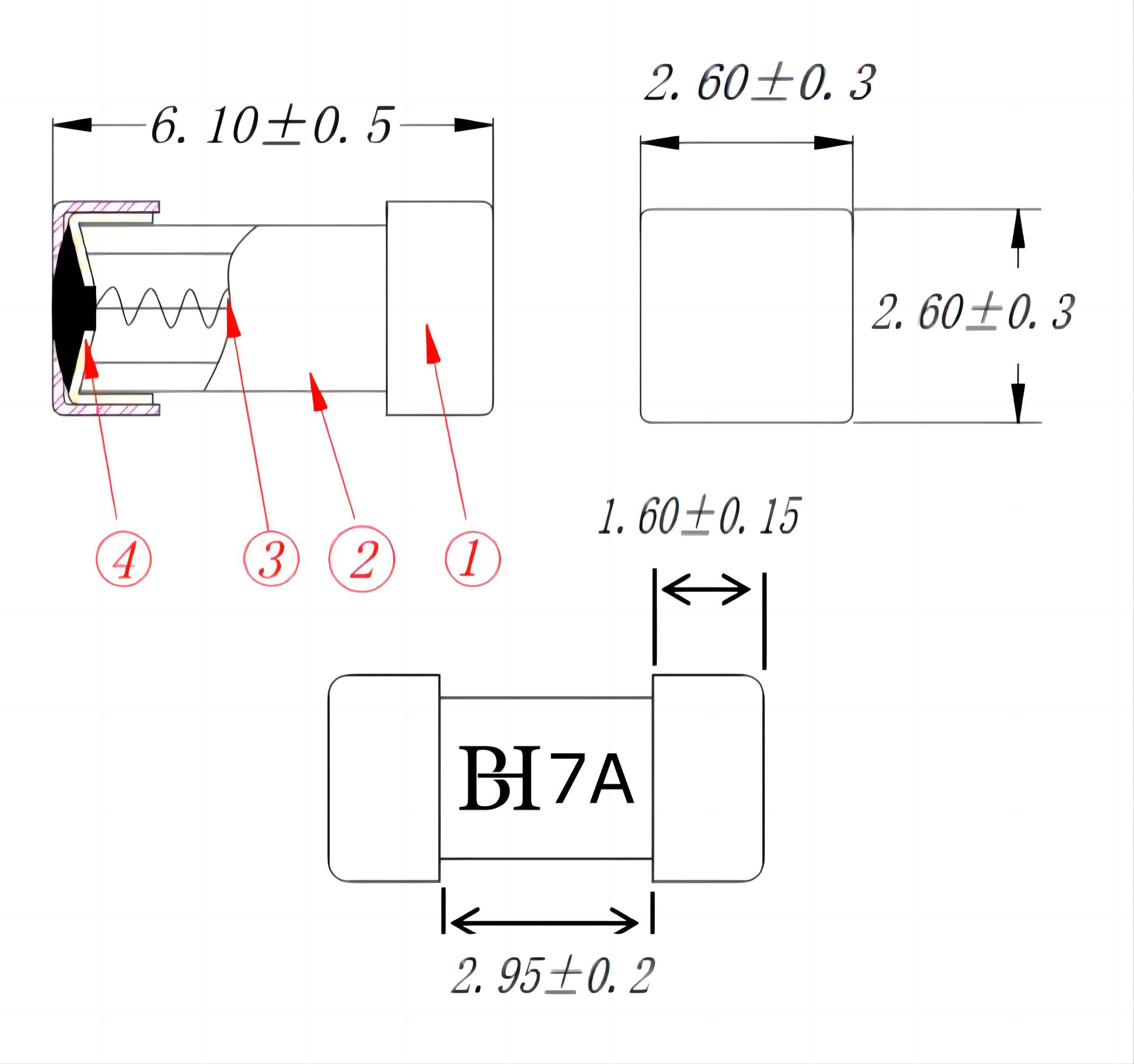 BHFUSE BSMD2410C-2120T for sale