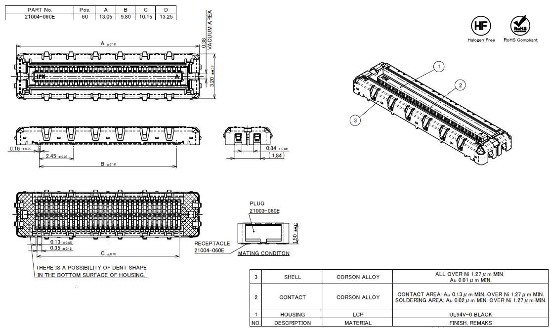 I-PEX 21004-060E for sale