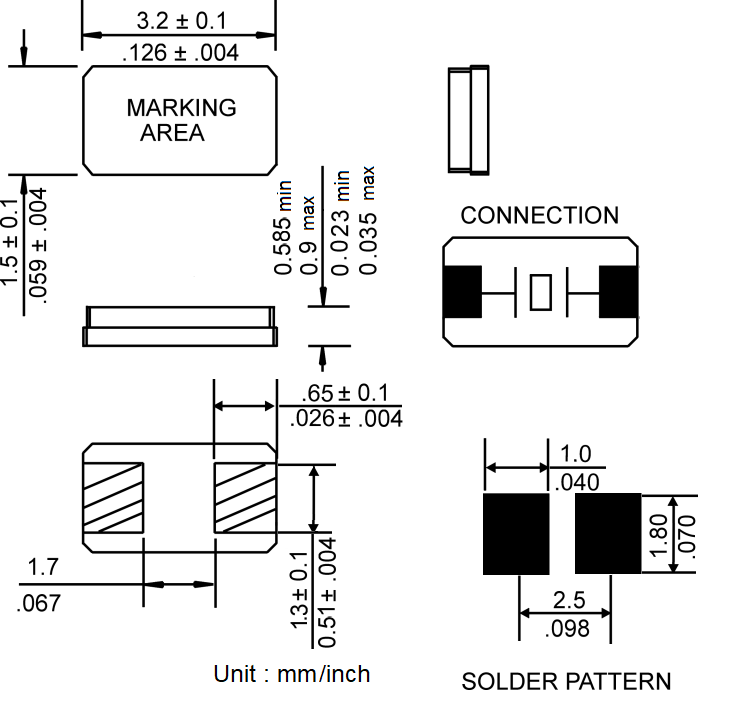 Raltron RT3215-32.768-9-TR for sale