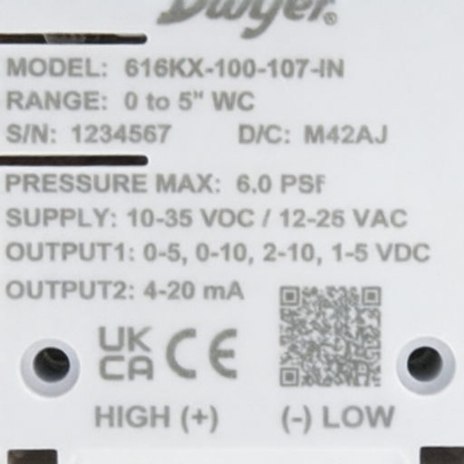 Dwyer 616KX-200-112-IN for sale