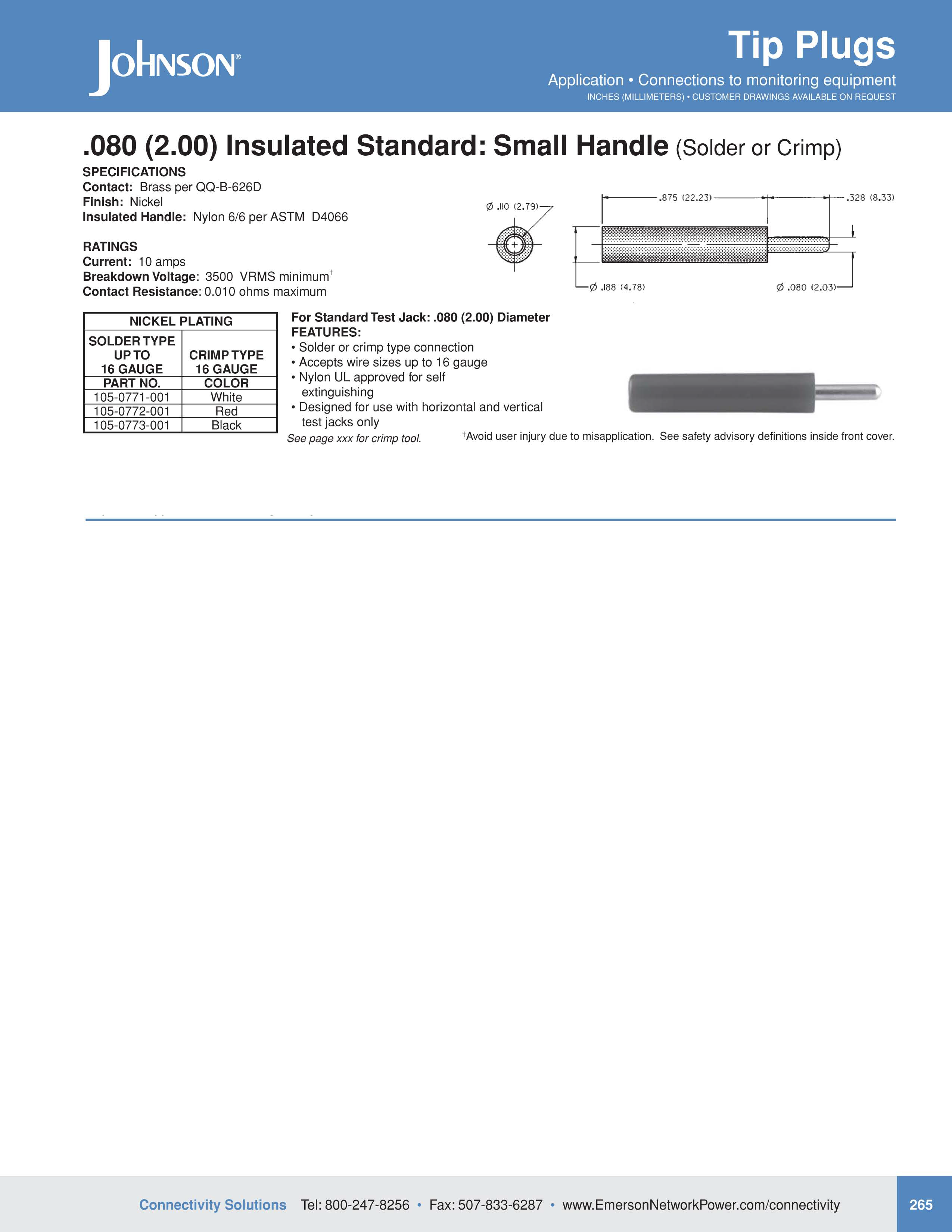 Bel Fuse 105-0773-001 for sale