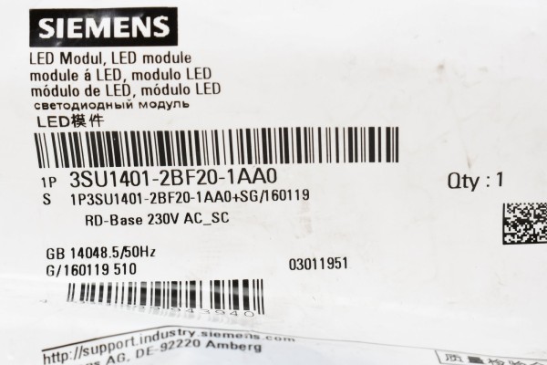 SIEMENS 3SU14012BF201AA0 for sale