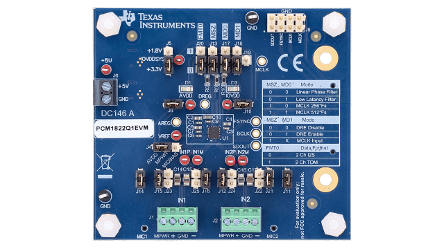 TI PCM1822Q1EVM for sale