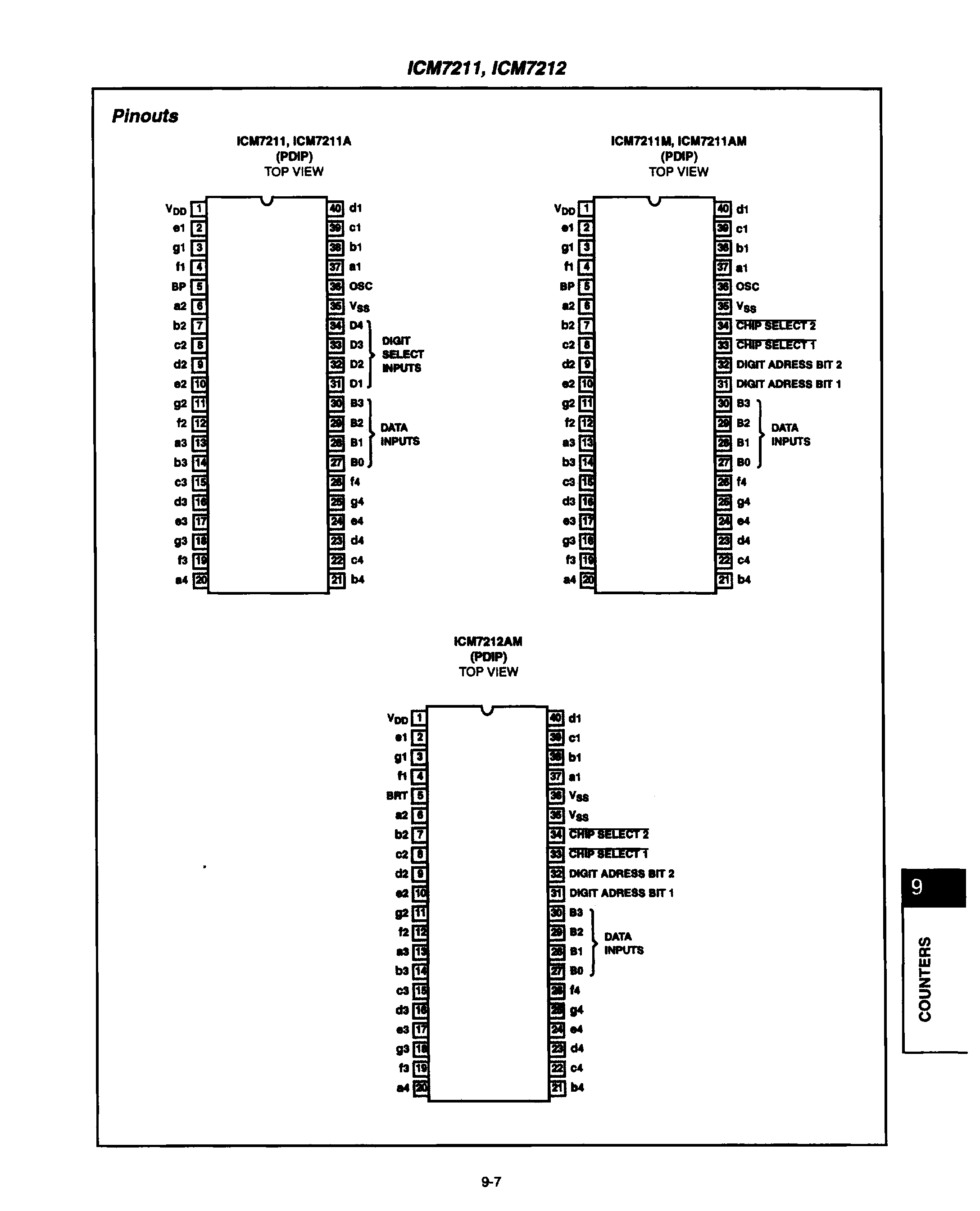Rochester Electronics ICM7211AIM44 for sale