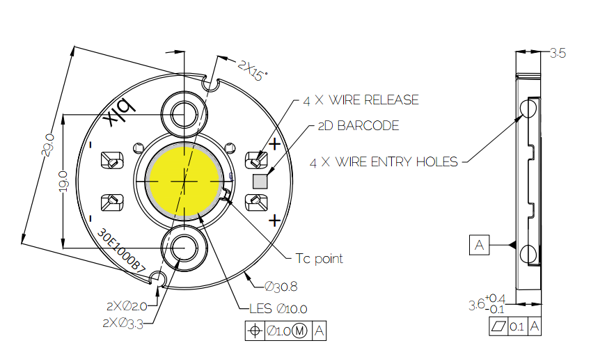 Bridgelux BXRC-40G1000-D-83-SE for sale