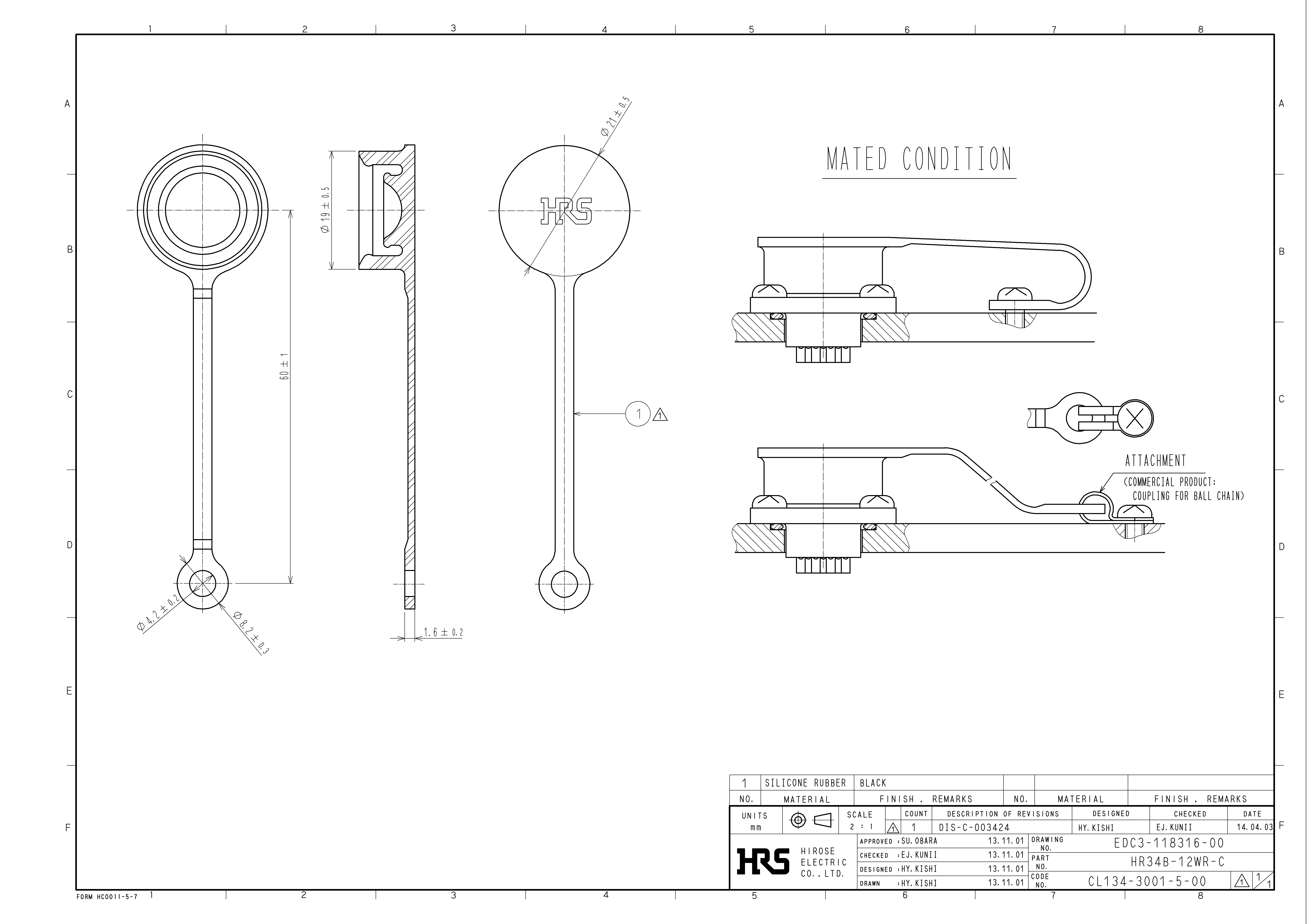 HRS HR34B-12WR-C for sale