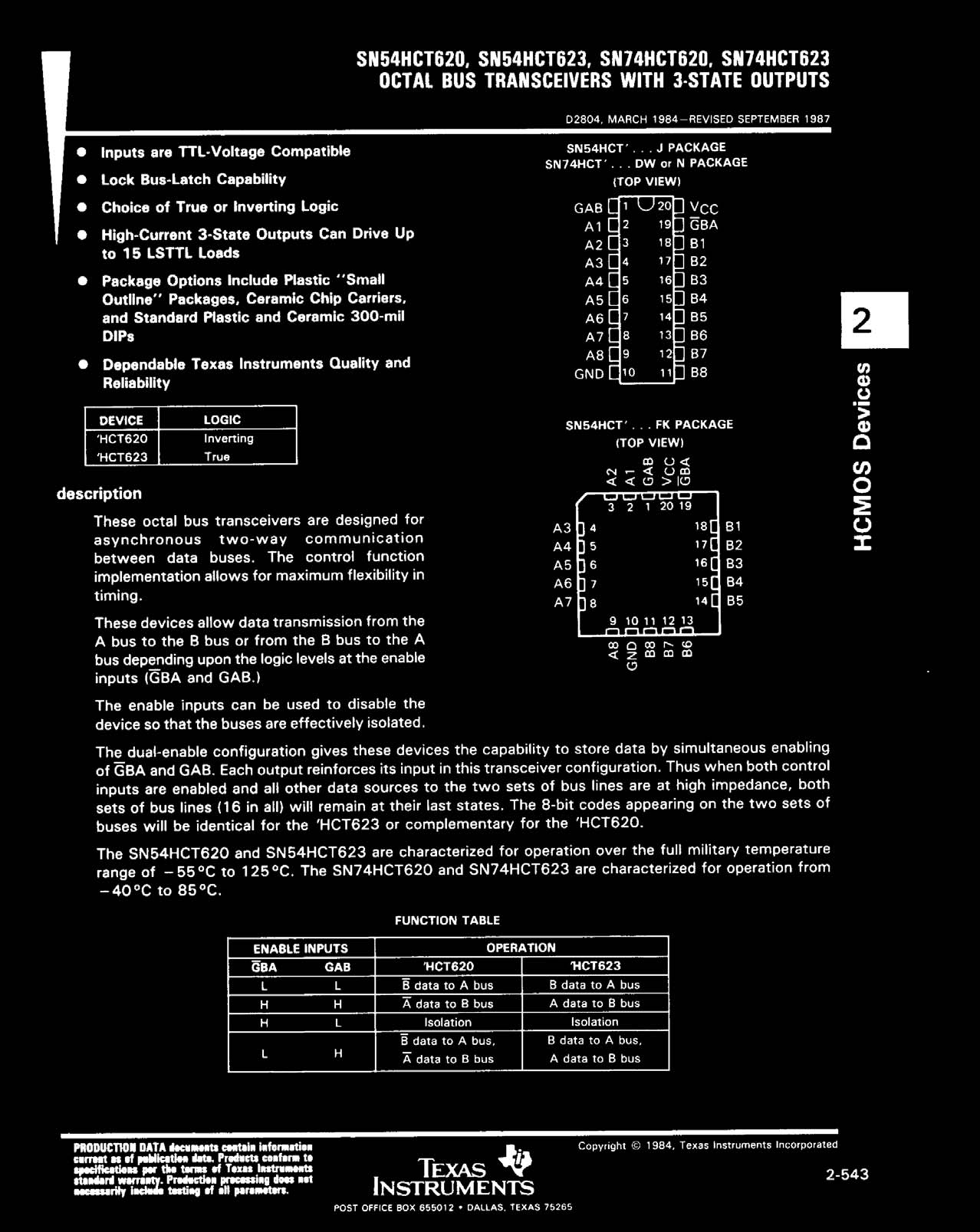 Rochester Electronics 74HCT620N for sale