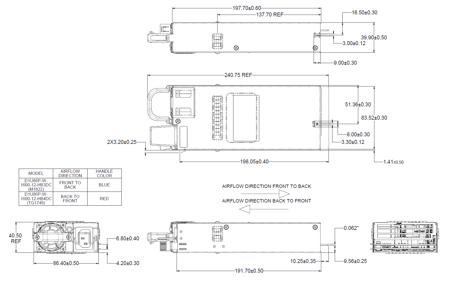 muRata D1U86P-W-1600-12-HB4DC for sale