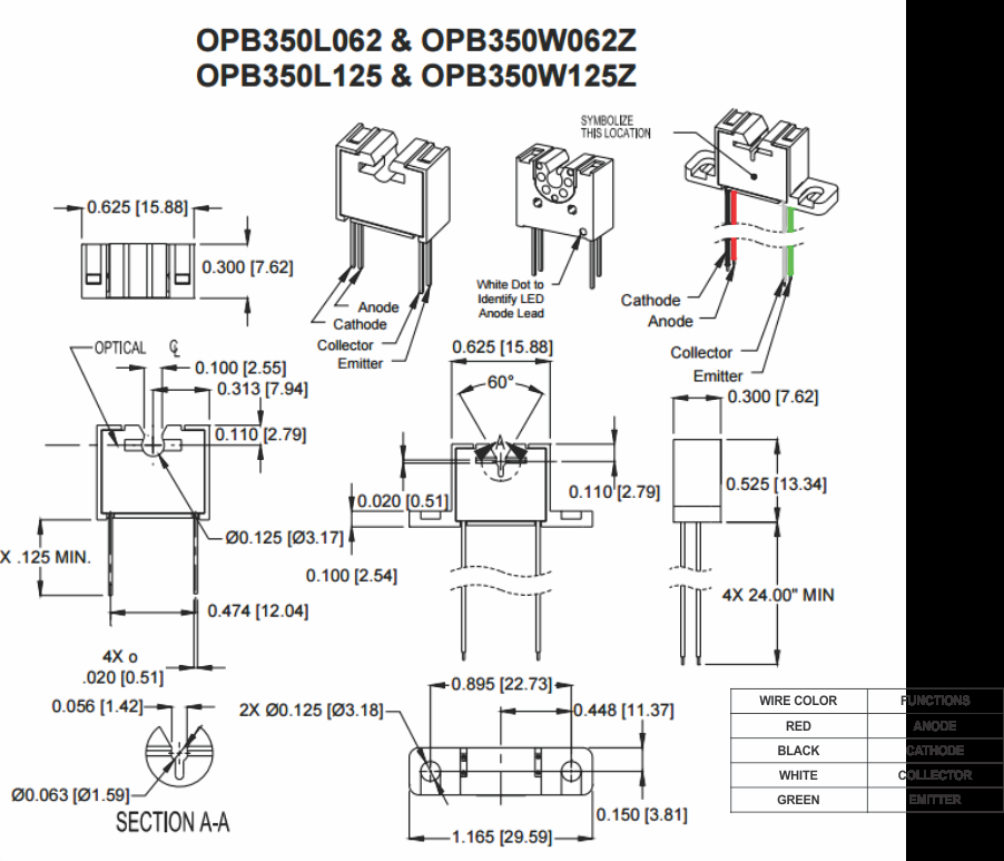 OPTEK OCB350L250Z for sale