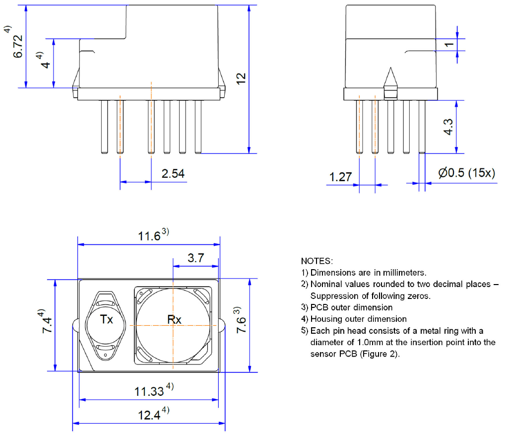 Broadcom AFBR-S50LX85D for sale