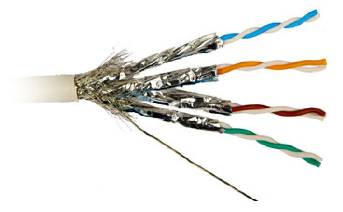 Hyperline SSTP4-C8-SOLID-IN-LSZH-WH-305 for sale