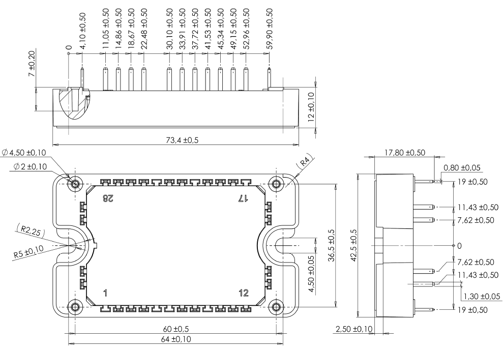 MICROCHIP MSCSM120AM08CT3AG for sale