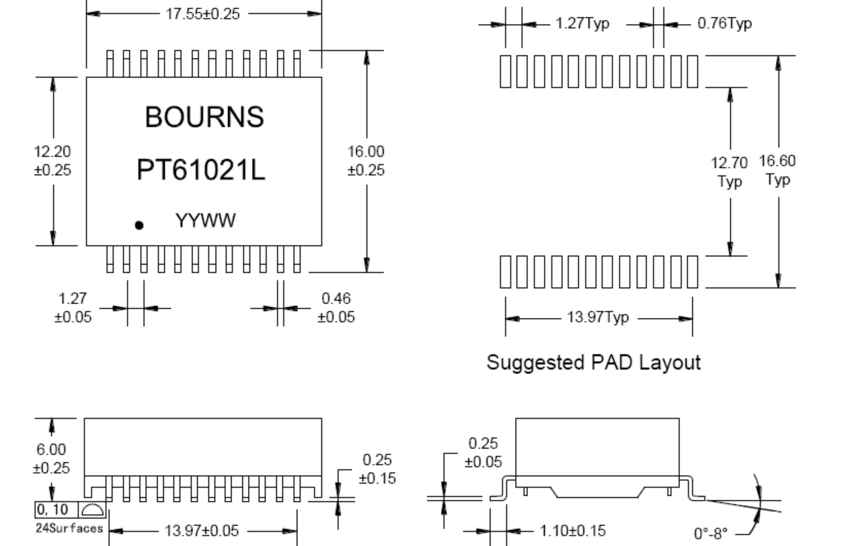 BOURNS PT61021EL for sale