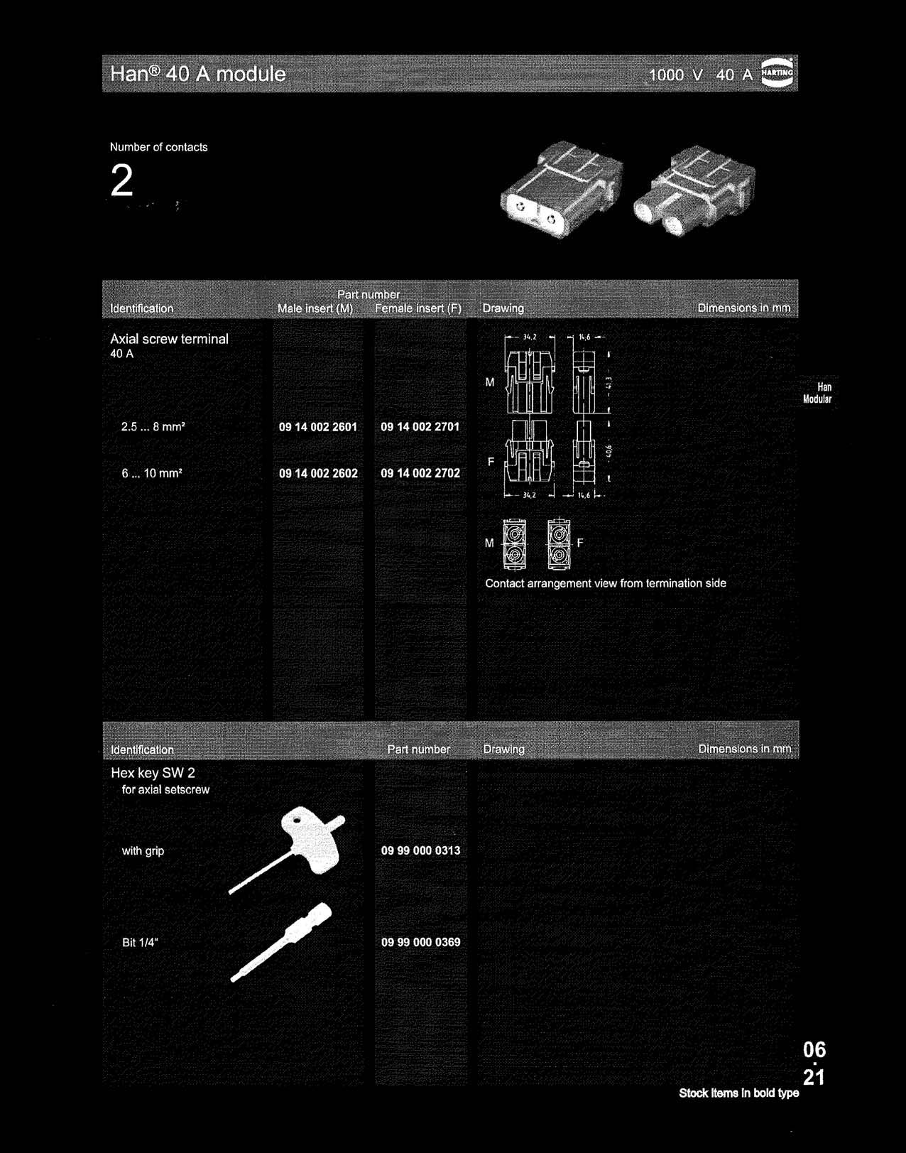 Harting 09990000313 for sale