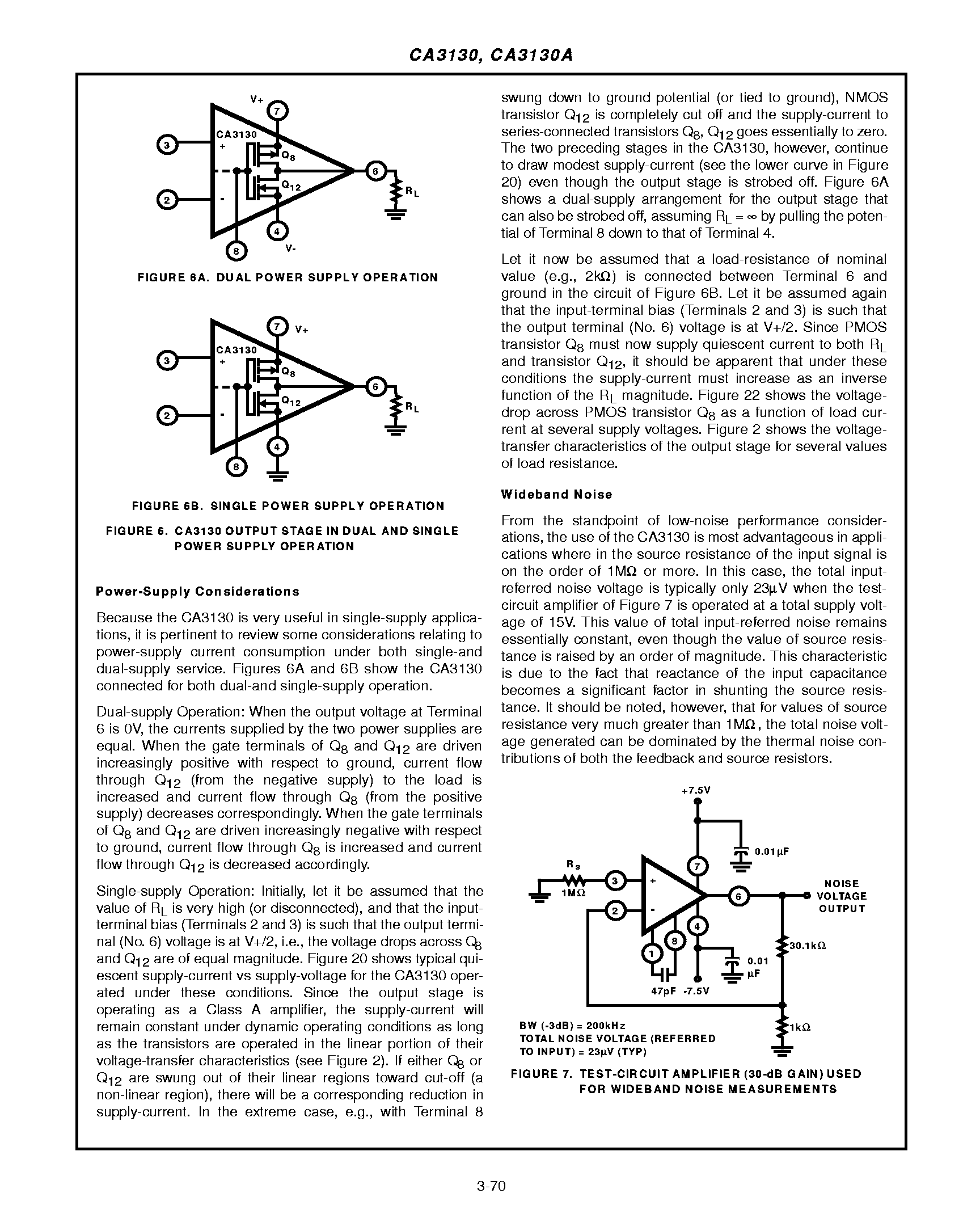 Rochester Electronics CA3130AT/B for sale