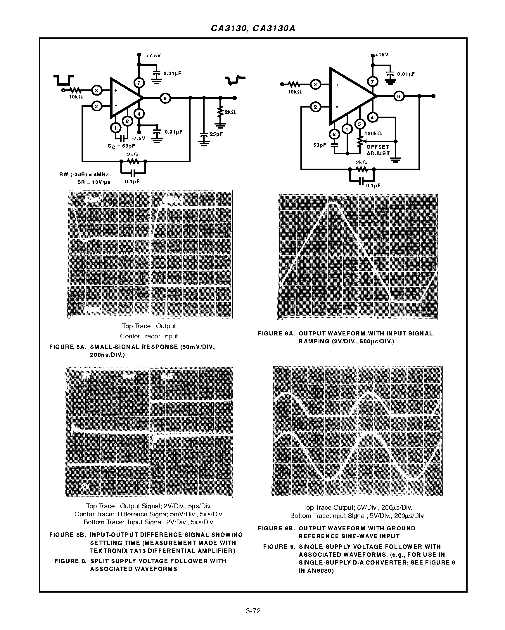Rochester Electronics CA3130AT/B for sale