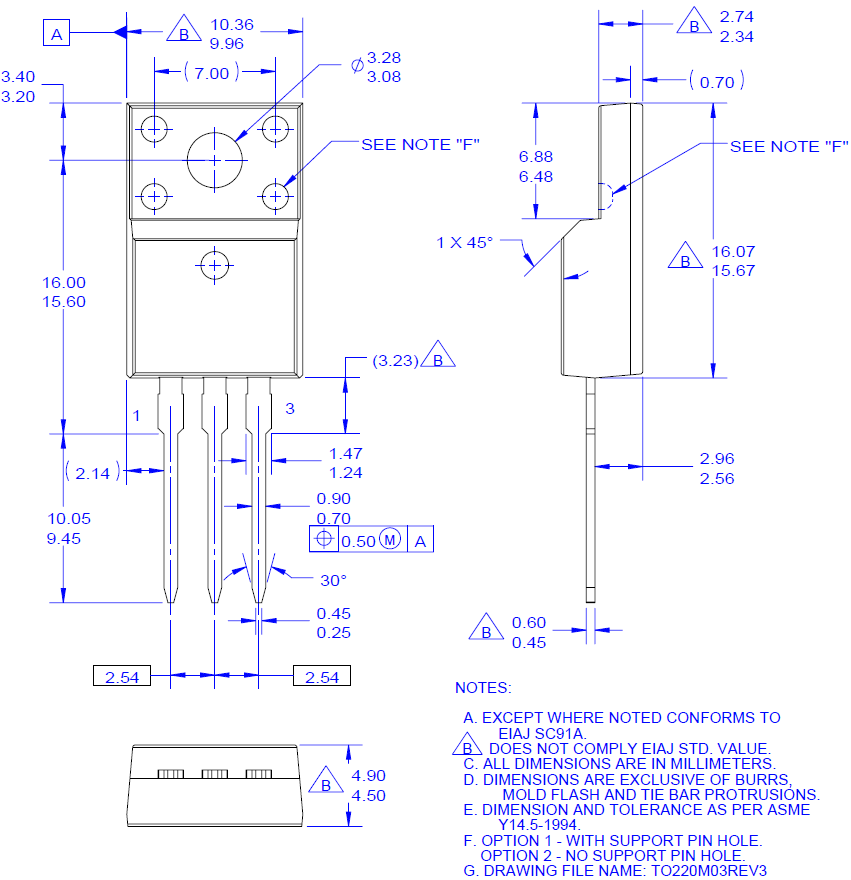 onsemi FGPF4536 for sale