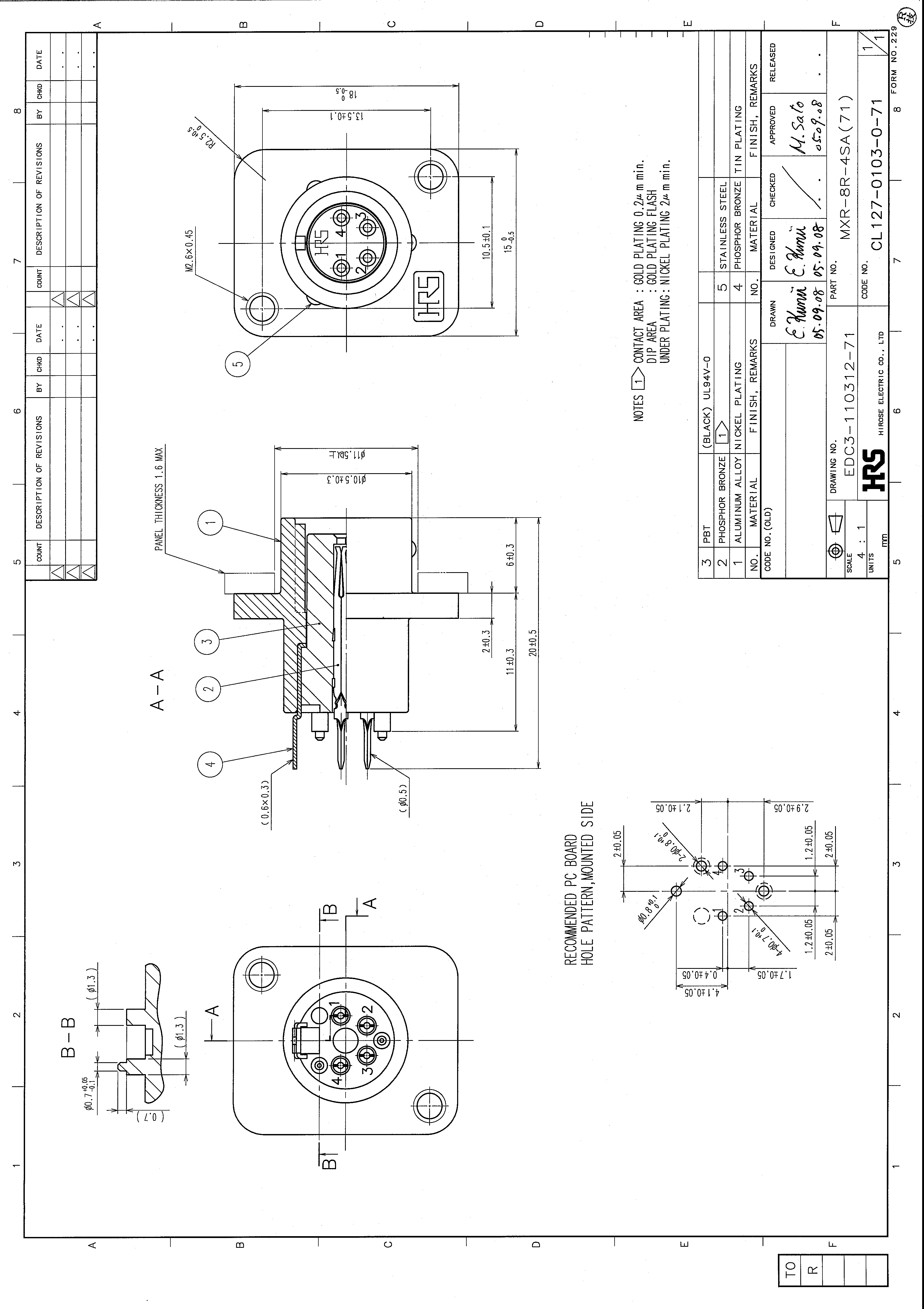 HRS MXR-8R-4SA(71) for sale