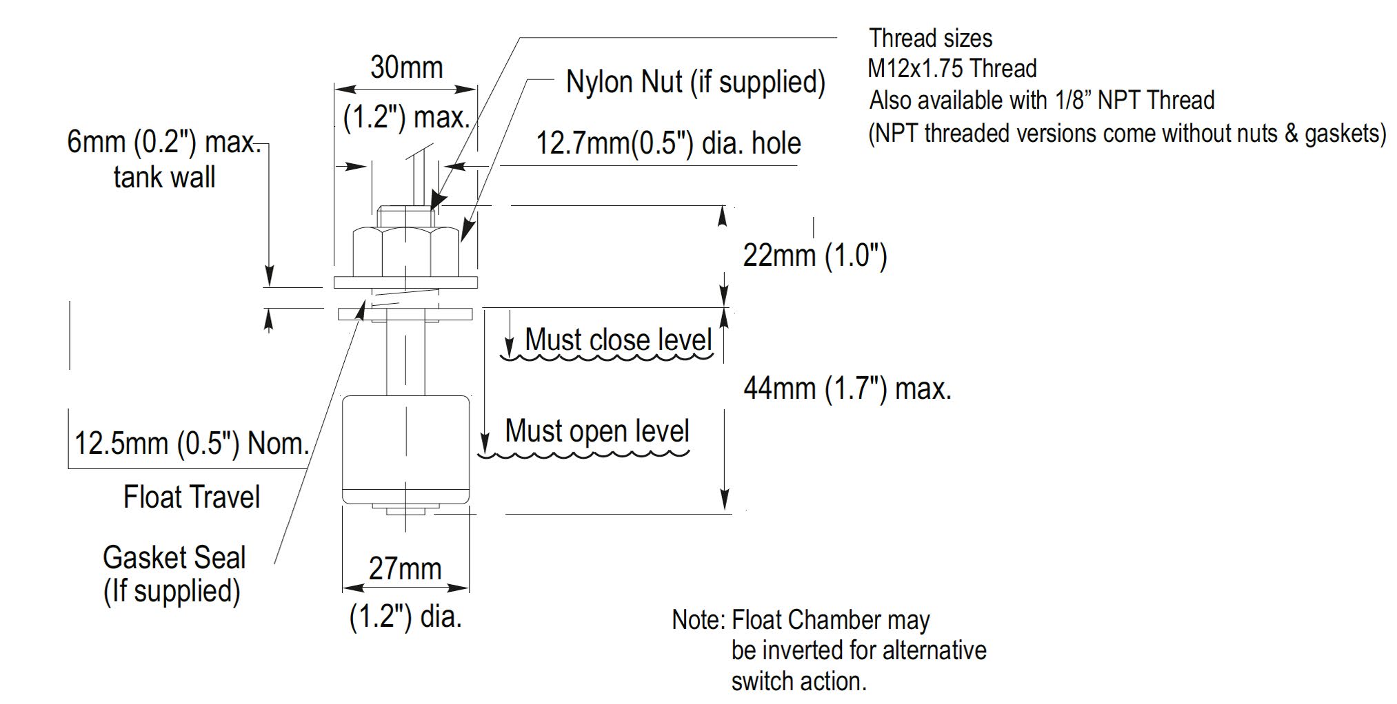 Sensata RSF54H100R1/8 for sale