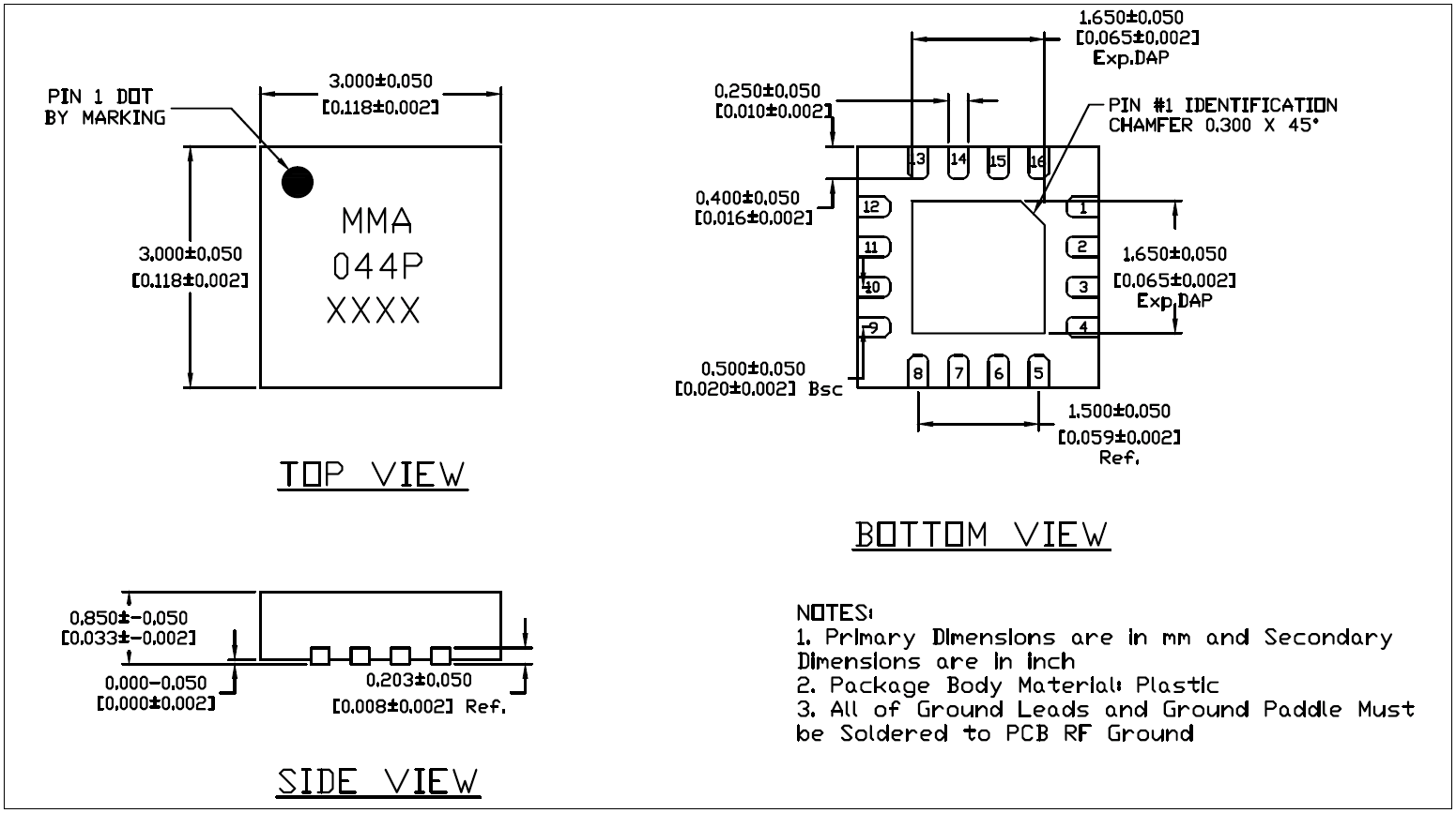 MICROCHIP MMA044PP3 for sale