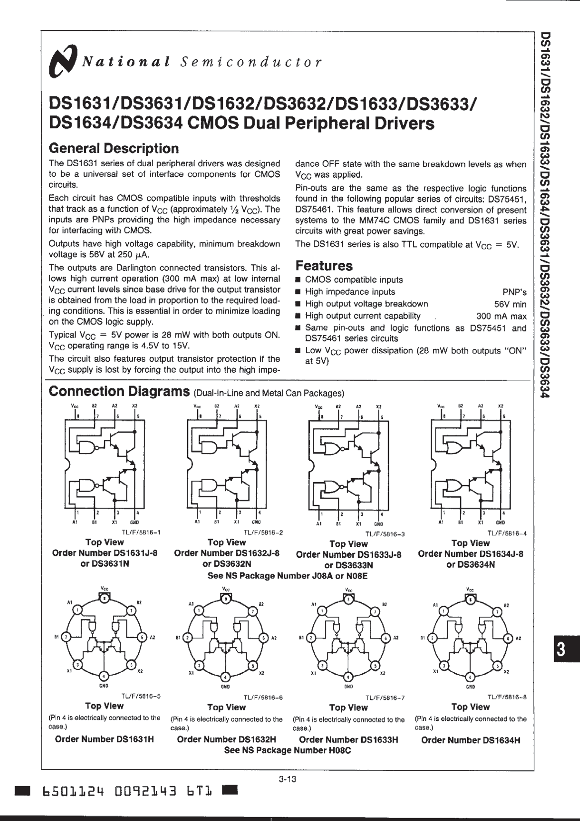 Rochester Electronics DS1633J-8/B for sale
