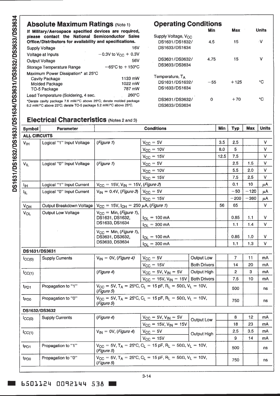 Rochester Electronics DS1633J-8/B for sale