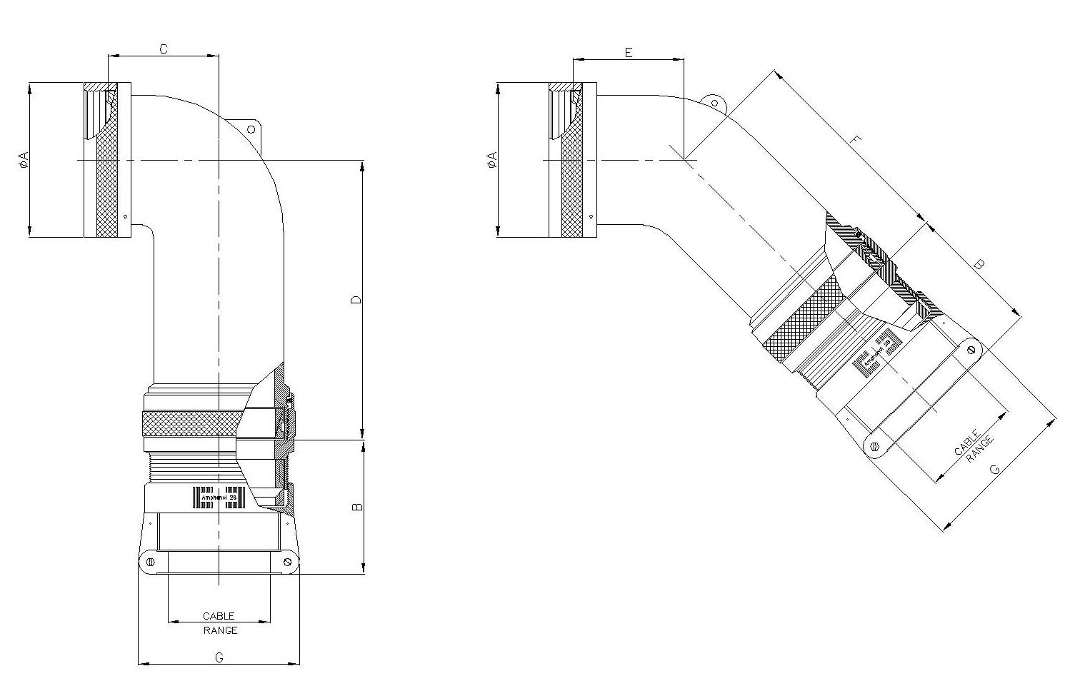 Amphenol M85049/69-13W for sale
