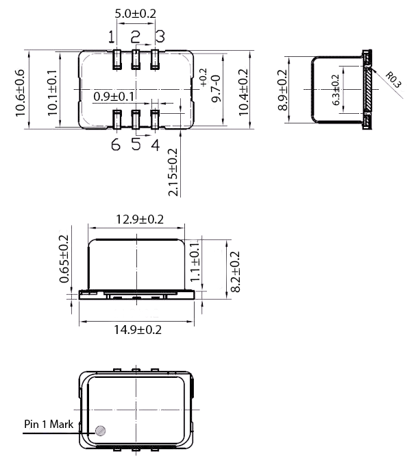 Raltron OX4115B-D3-0.5-20.000-3.3 for sale