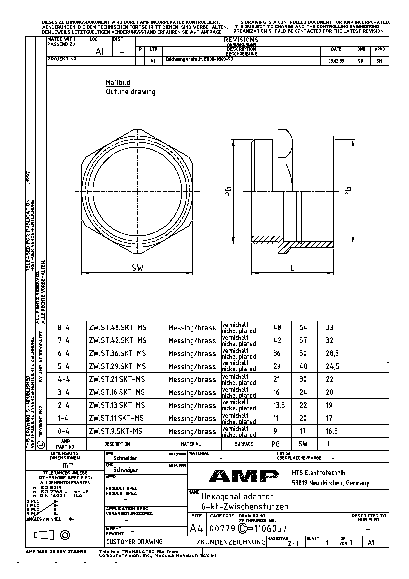 TE Connectivity 5-1106057-4 for sale