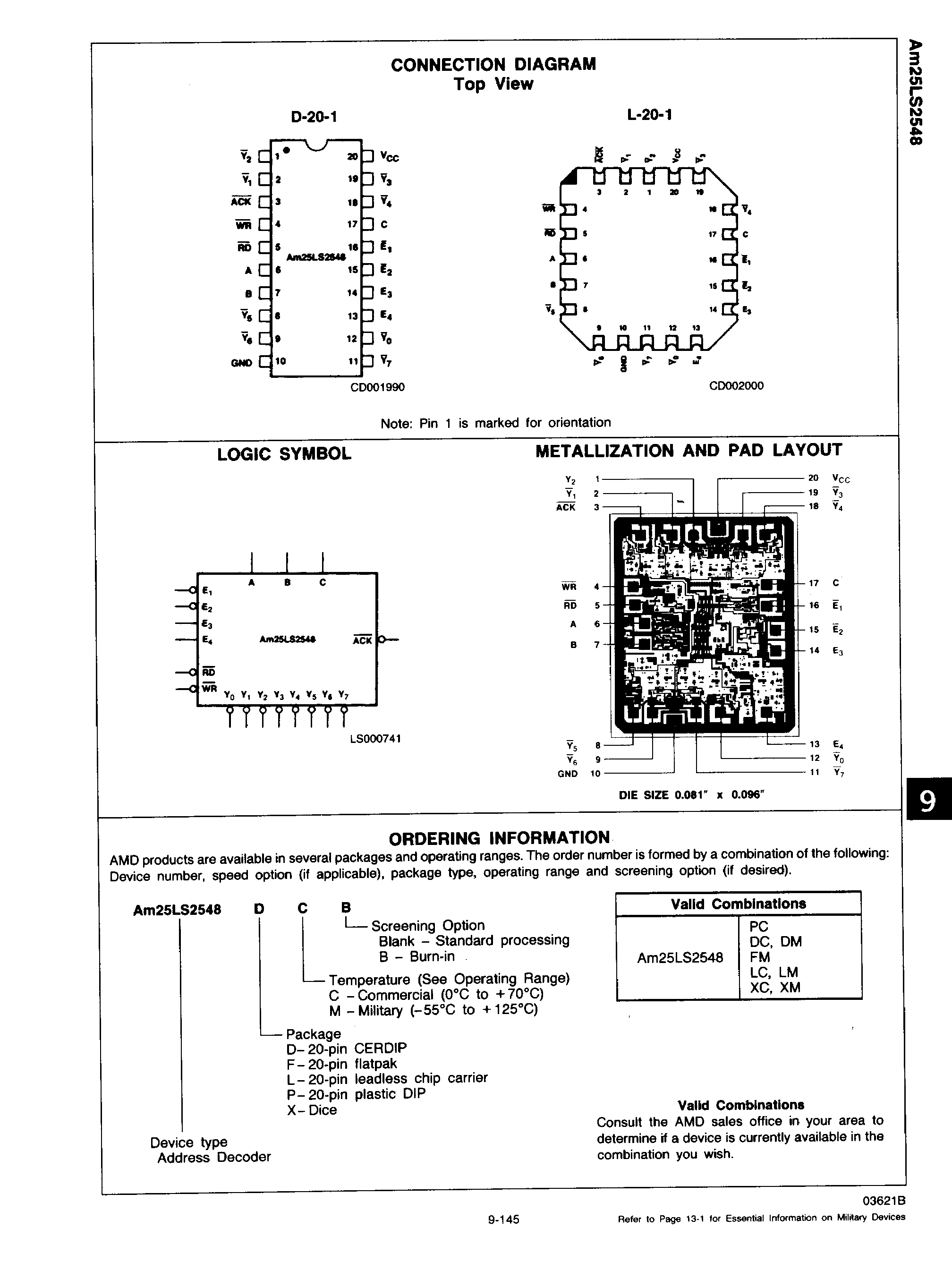AMD AM25LS2548DM/R for sale