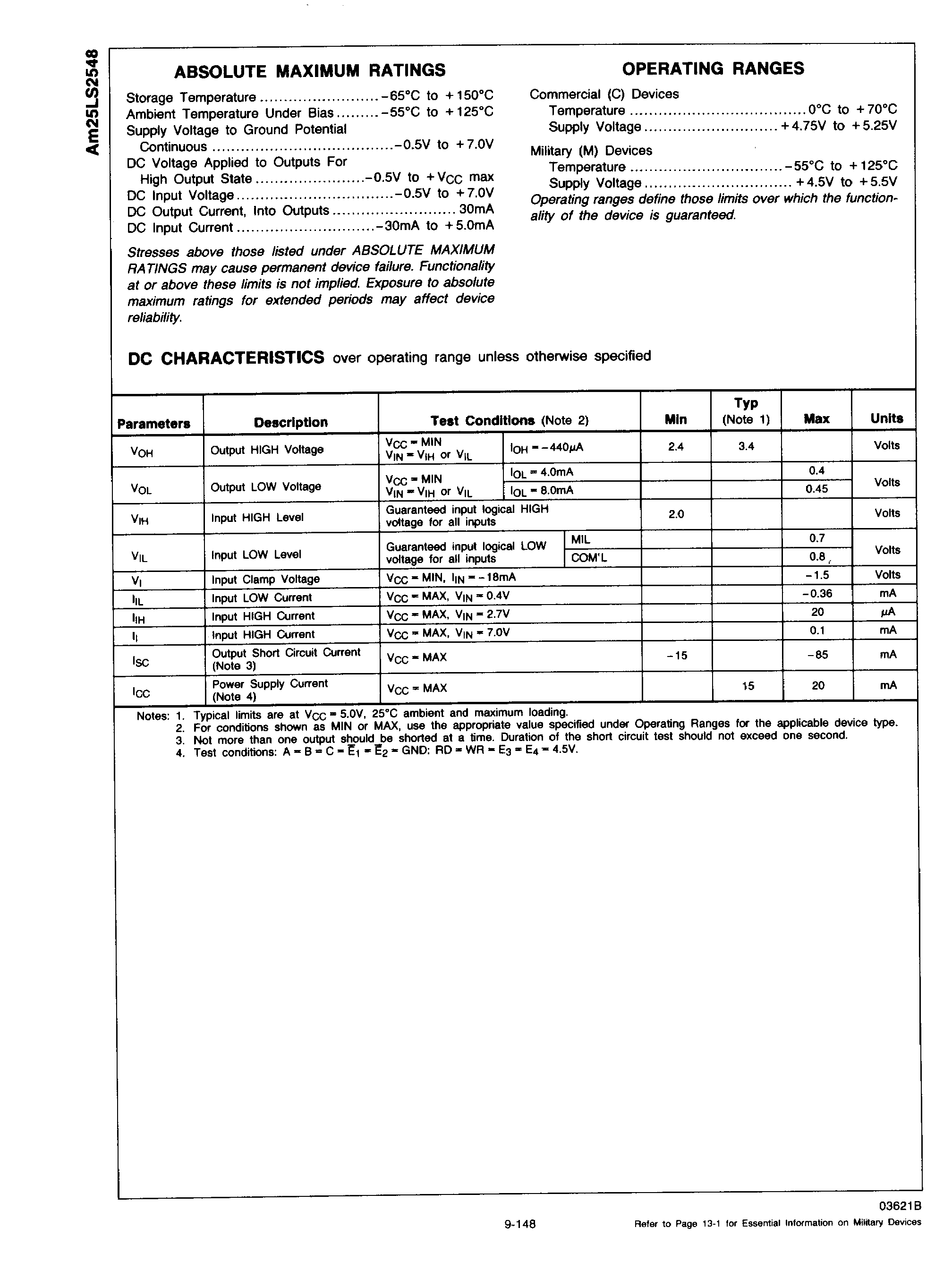 AMD AM25LS2548DM/R for sale