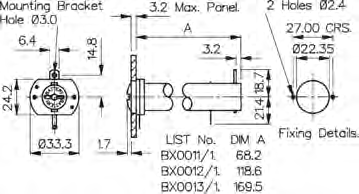 Bulgin BX0027 for sale