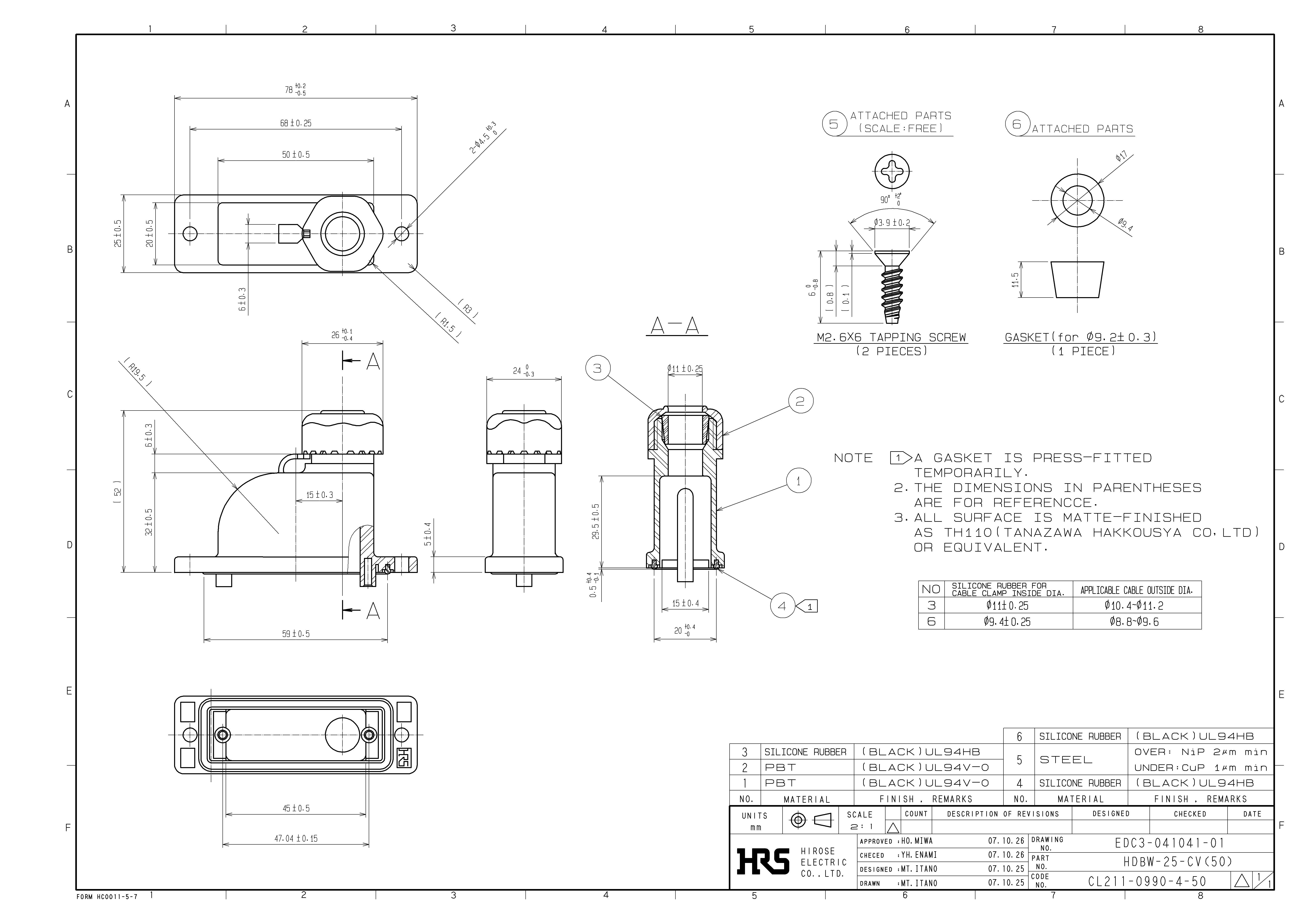 HRS HDBW-25-CV(50) for sale