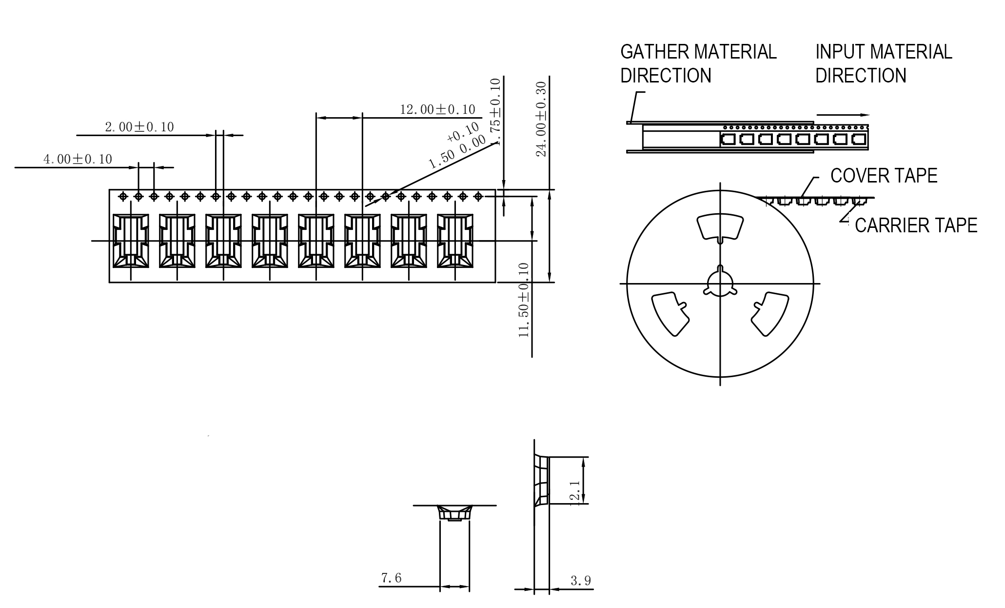 CUI PJ-038-SMT-TR for sale