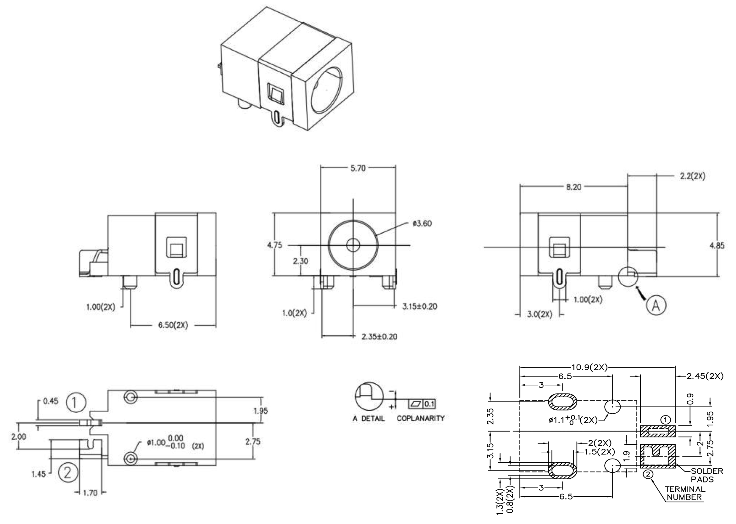 CUI PJ-072C-SMT-TR for sale
