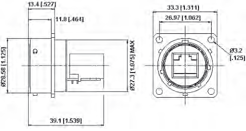 Amphenol RJF7PE2B05100BTX for sale
