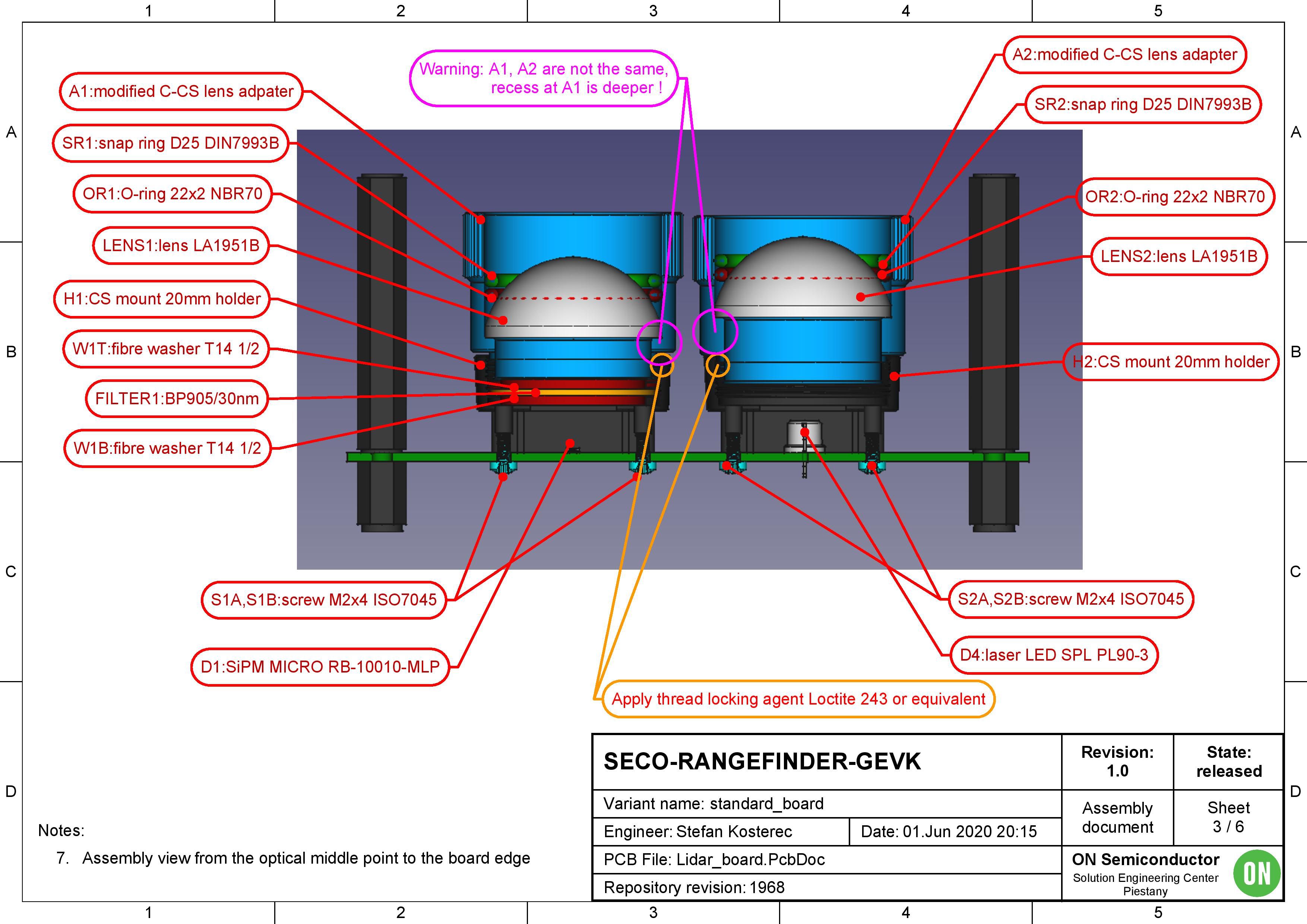 onsemi SECO-RANGEFINDER-GEVK for sale