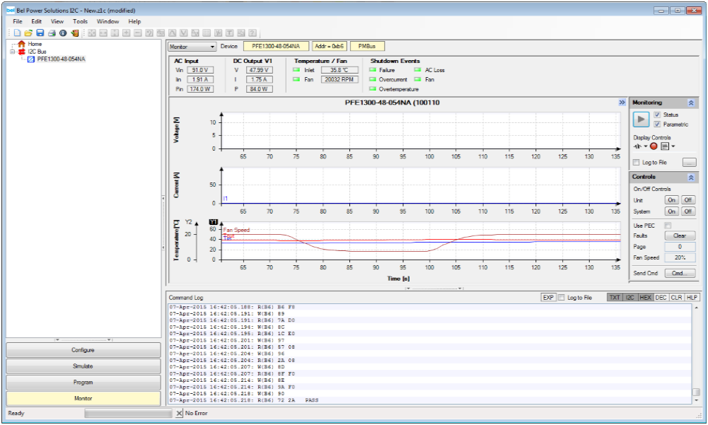 Bel Fuse PFE1300-48-054NA for sale
